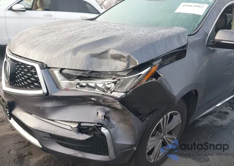 2019 Acura Mdx Standard из США, поврежденный, VIN 5J8YD3H30KL011753